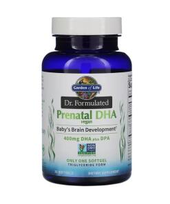 Dr. Formulated Vegan Prenatal DHA - 30 softgels