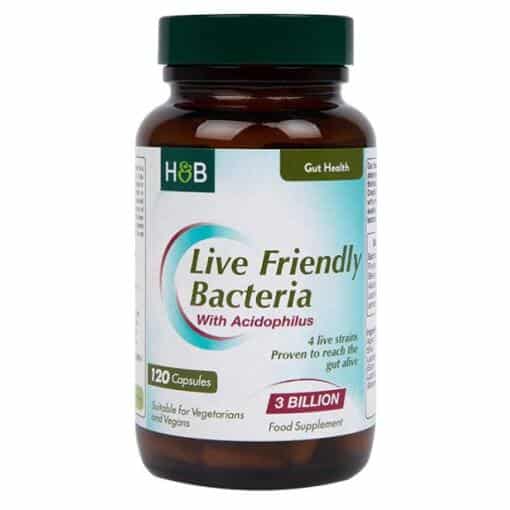 Live Friendly Bacteria with Acidophilus - 120 caps