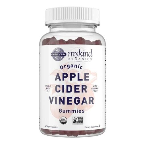 Mykind Organics Apple Cider Vinegar Gummies - 60 vegan gummies