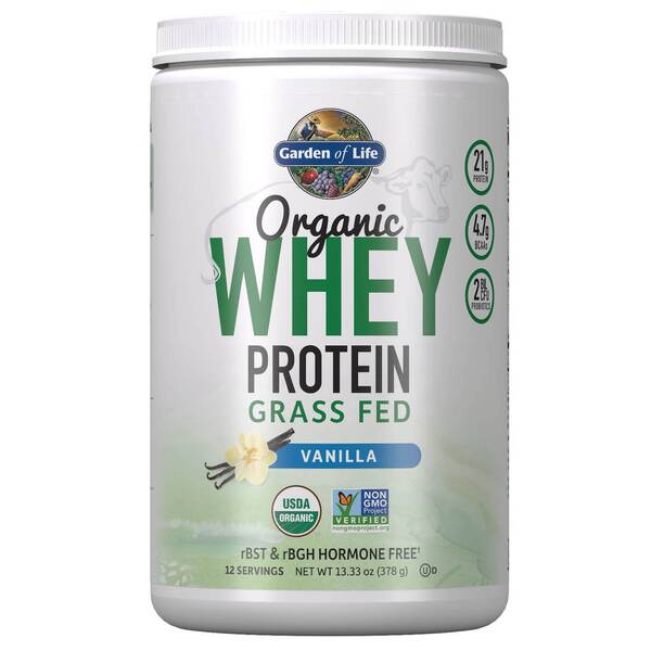 Organic Whey Protein - Grass Fed