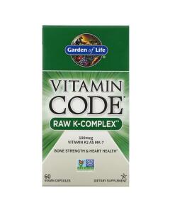 Vitamin Code Raw K-Complex - 60 vegan caps