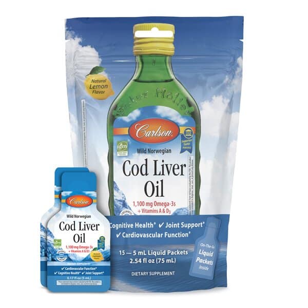 Wild Norwegian Cod Liver Oil
