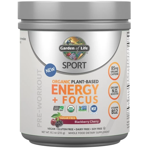 Organic Plant-Based Energy + Focus