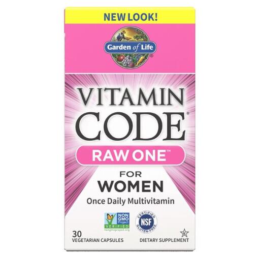 Vitamin Code RAW ONE for Women - 30 vcaps