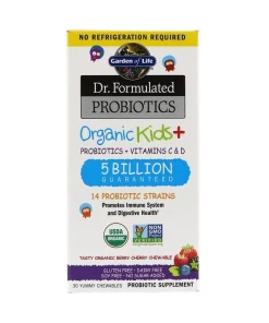 Dr. Formulated Probiotics Organic Kids+
