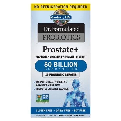 Dr. Formulated Probiotics Prostate+ - 60 vcaps