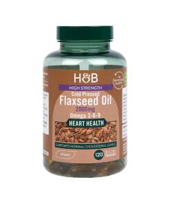 High Strength Cold Pressed Flaxseed Oil
