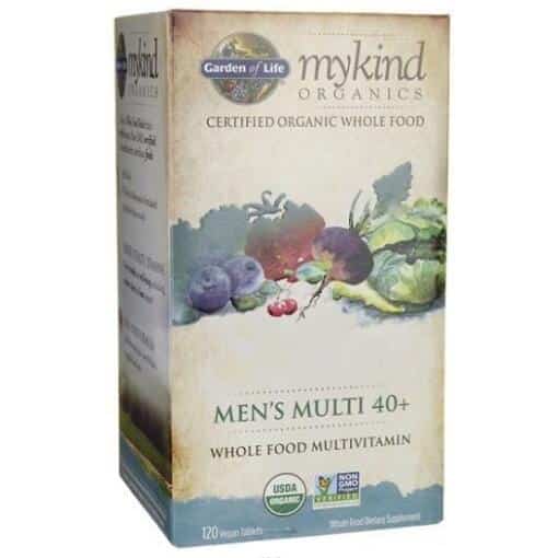 Mykind Organics Men's Multi 40+ - 120 vegan tabs