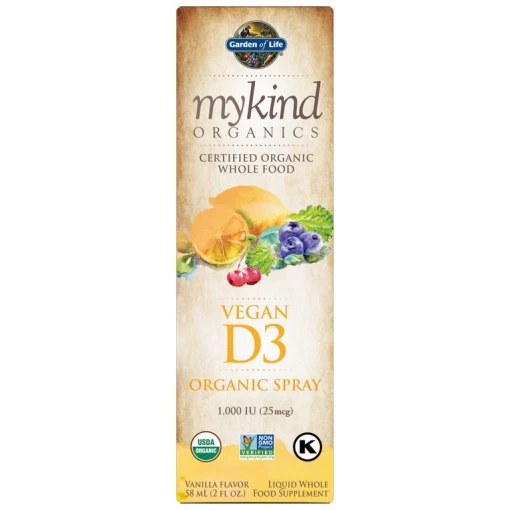 Mykind Organics Vegan D3 Organic Spray
