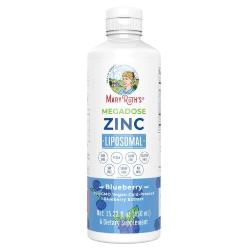 Megadose Zinc Liposomal, Blueberry 450 ml. hos Eco Supplements