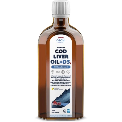 Norwegian Cod Liver Oil + D3