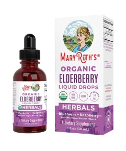 Organic Elderberry Liquid Drops