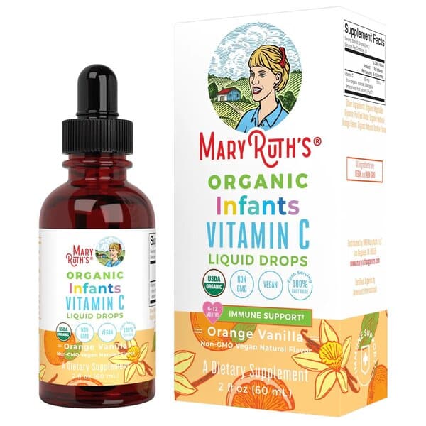 Organic Infants Vitamin C Liquid Drops
