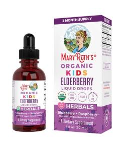 Organic Kids Elderberry Liquid Drops