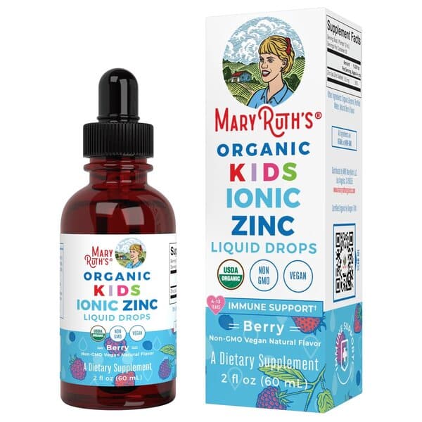 Organic Kids Ionic Zinc Liquid Drops