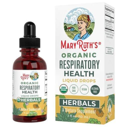 Organic Respiratory Health Liquid Drops - 30 ml.