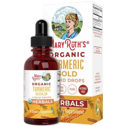 Organic Turmeric Gold Liquid Drops - 30 ml.