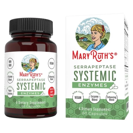 Serrapeptase Systemic Enzymes - 60 caps