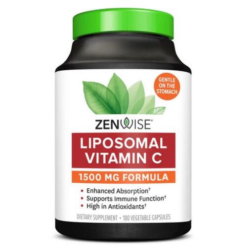 Liposomal Vitamin C -  180 vcaps