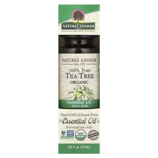 100% Pure Tea Tree Organic Essential Oil - 15 ml.
