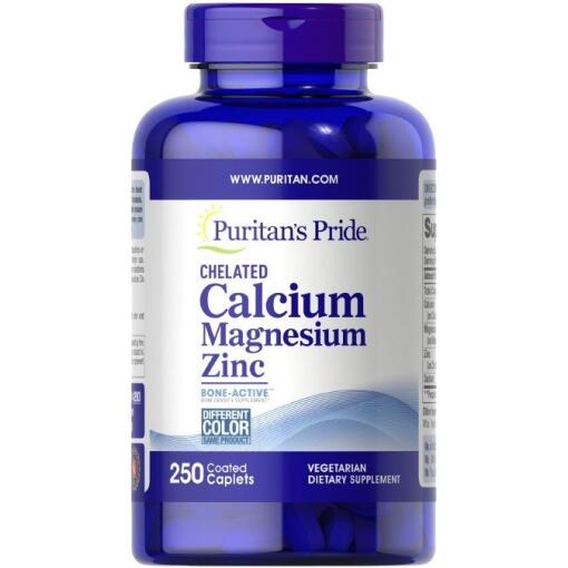 Calcium Magnesium Zinc - 250 caplets