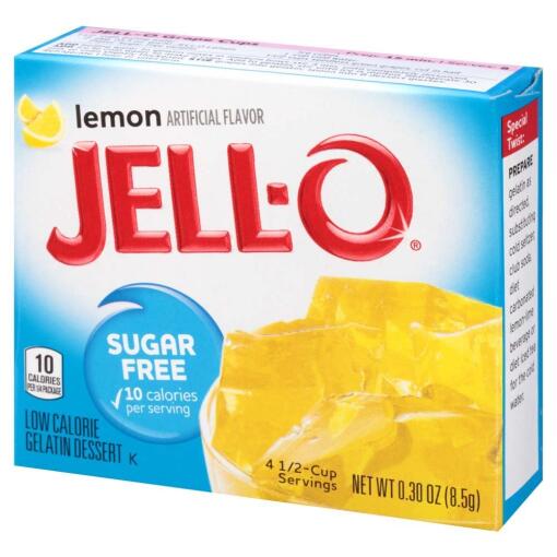 Gelatin Dessert Sugar Free