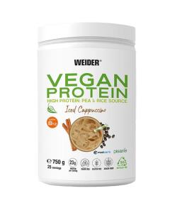Weider - Veganistisch Eiwit, IJskoffie Cappuccino - 750g