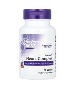 Doctor's Best - Vrouwenhartcomplex - 60 Zachte Gelatinecapsules