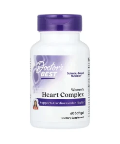 Doctor's Best - Vrouwenhartcomplex - 60 Zachte Gelatinecapsules
