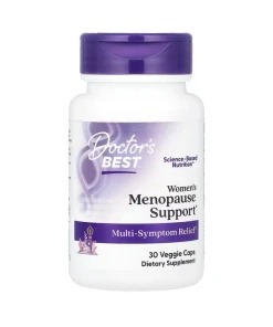 Doctor's Best - Ondersteuning voor Vrouwen in de Overgang - 30 Capsules