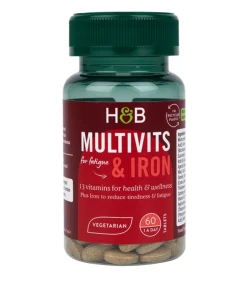 Holland & Barrett - Multivitaminen en IJzer - 60 tabletten (EAN 5059604689468)