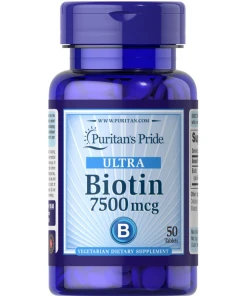 Puritan's Pride - Biotine, 7500 mcg - 50 tabletten