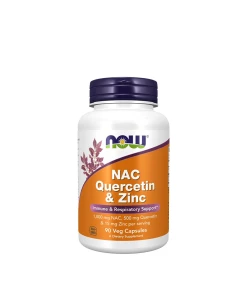 Now Foods - NAC Quercetin & Zinc (90 Veg Capsules)
