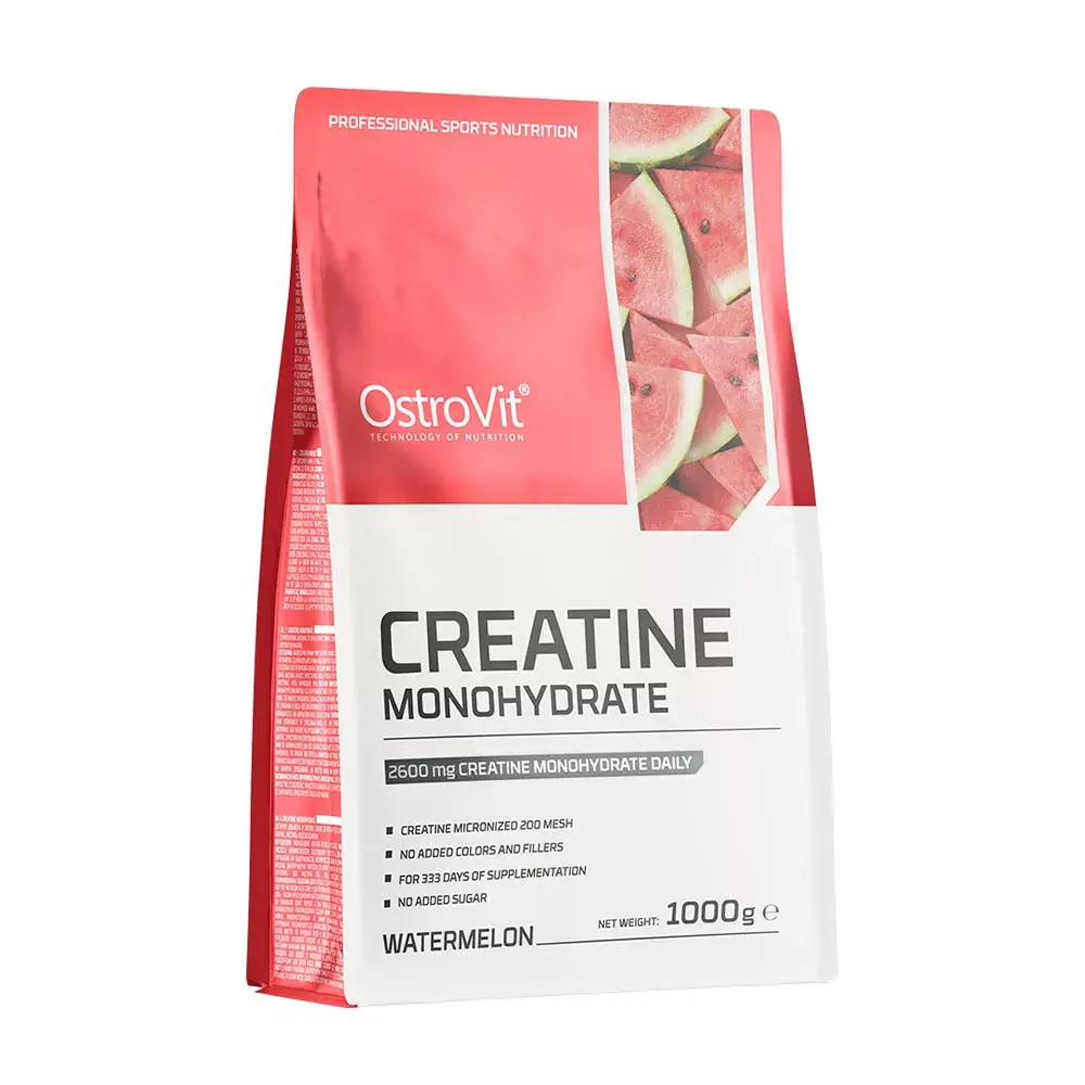 OstroVit - Creatinemonohydraat, Watermeloen - 1000g