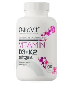 Vitamin D3 + K2 - 90 softgels