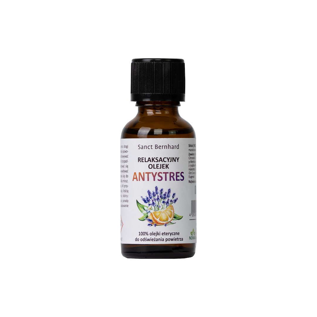 Kruidenhuis Sanct Bernhard - Anti-Stress Relax Olie Essentiële Olie (30 ml)