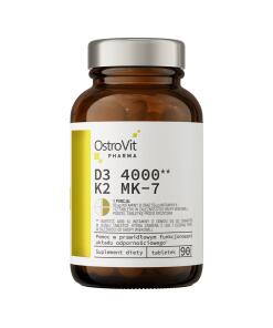 OSTROVIT Pharma D3 4000 K2 MK-7 (90 tabs)