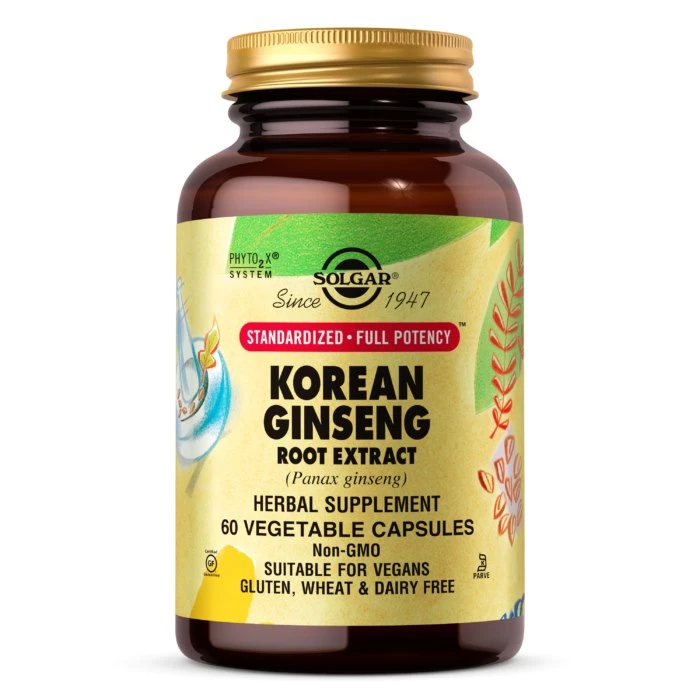 SOLGAR Korean Ginseng Root Extract SFP (60 caps)
