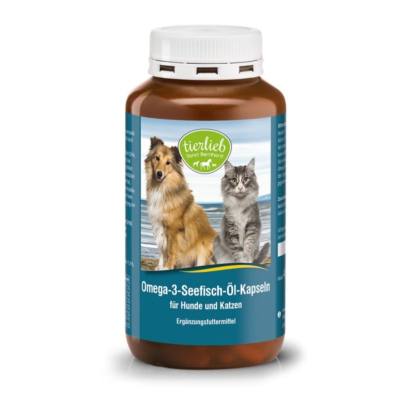 TIERLIEB Omega 3 oil for dogs and cats (400 caps)