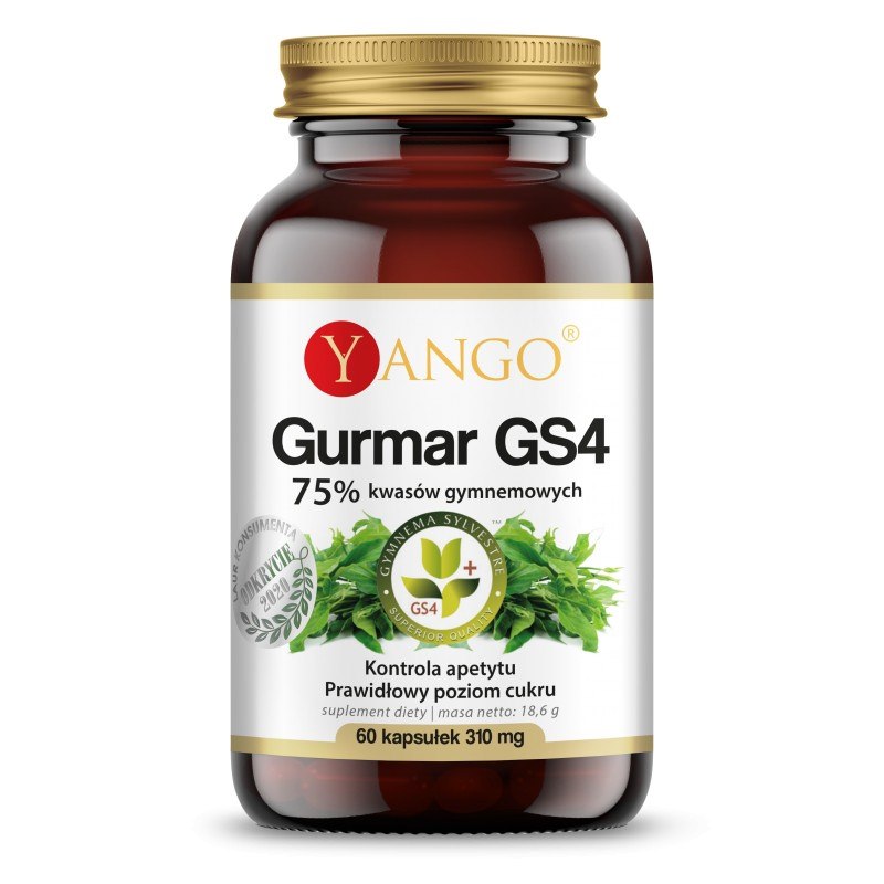 Yango - YANGO Gurmar GS4 met 75% gymnemazuur (60 capsules)