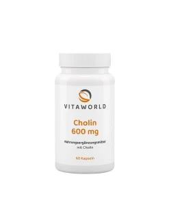 Vitaworld Choline 600 mg (60 Capsules)
