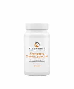 Vitaworld Cranberry Vit C + Selenium + Zinc (60 Capsules)
