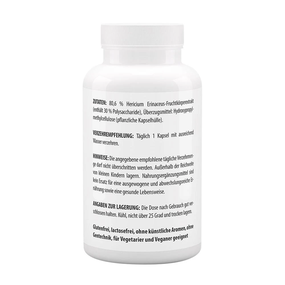 Vitaworld - Hericium-extract 500 mg (100 capsules) - Afbeelding 3