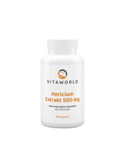 Vitaworld Hericium Extract 500 mg (100 Capsules)