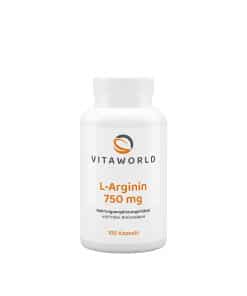 Vitaworld L-arginine 750 mg (100 Capsules)