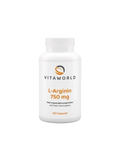 Vitaworld L-arginine 750 mg (100 Capsules)