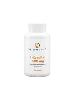 Vitaworld L-carnitine 500 mg (100 Capsules)