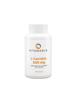Vitaworld L-carnitine 500 mg (100 Capsules)