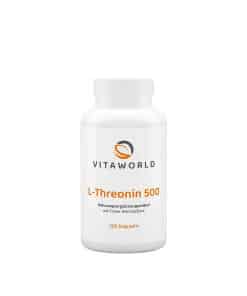 Vitaworld L-threonine 500 (120 Capsules)