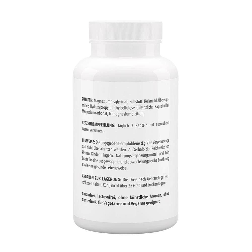 Vitaworld - Magnesiumbisglycinaat Plus (120 Capsules) - Afbeelding 3